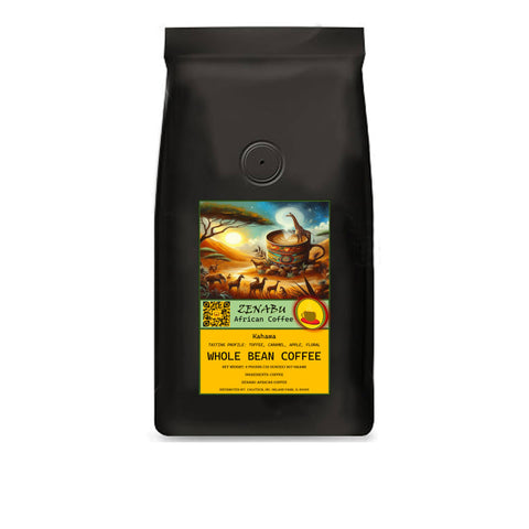 African Kahawa Blend 2 Pounds Whole Bean